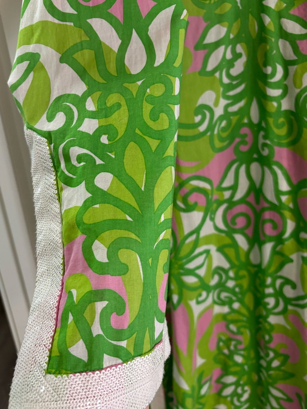 Rare HTF Vintage Lilly Pulitzer Colebrook Caftan XL - Picture 12 of 14